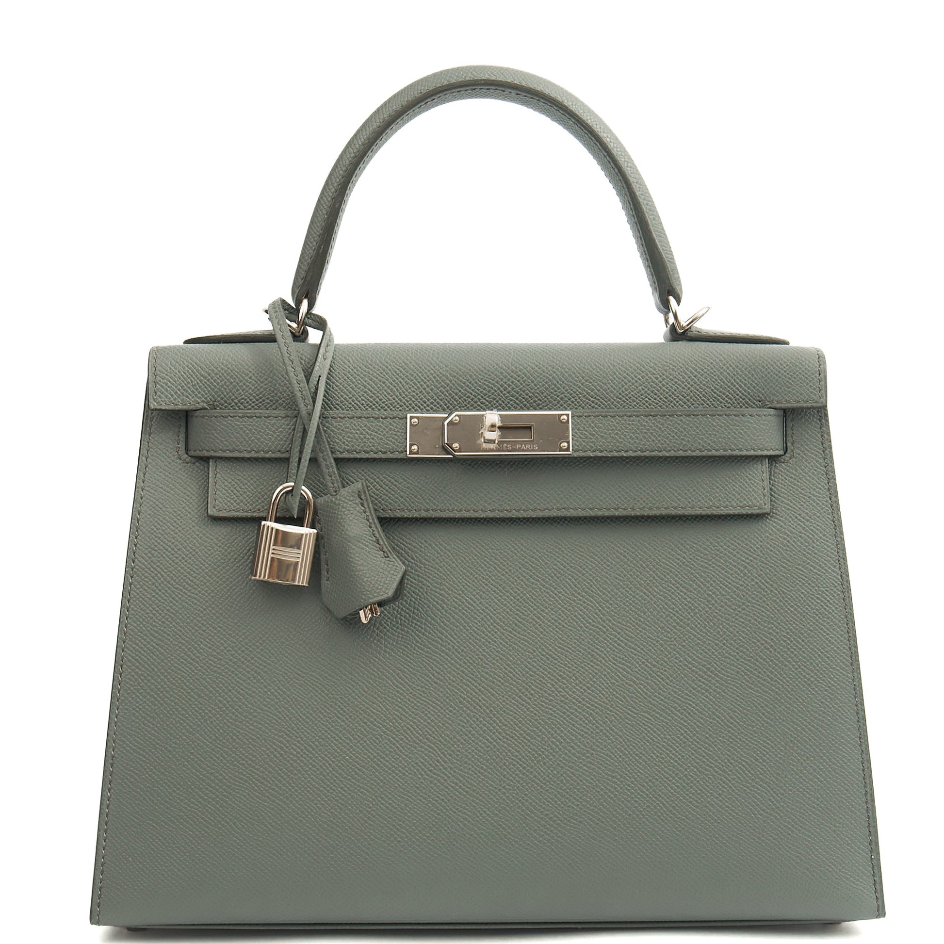 Hermes Kelly 28 in Verte Amande, Epsom Leather — Alternate View 15