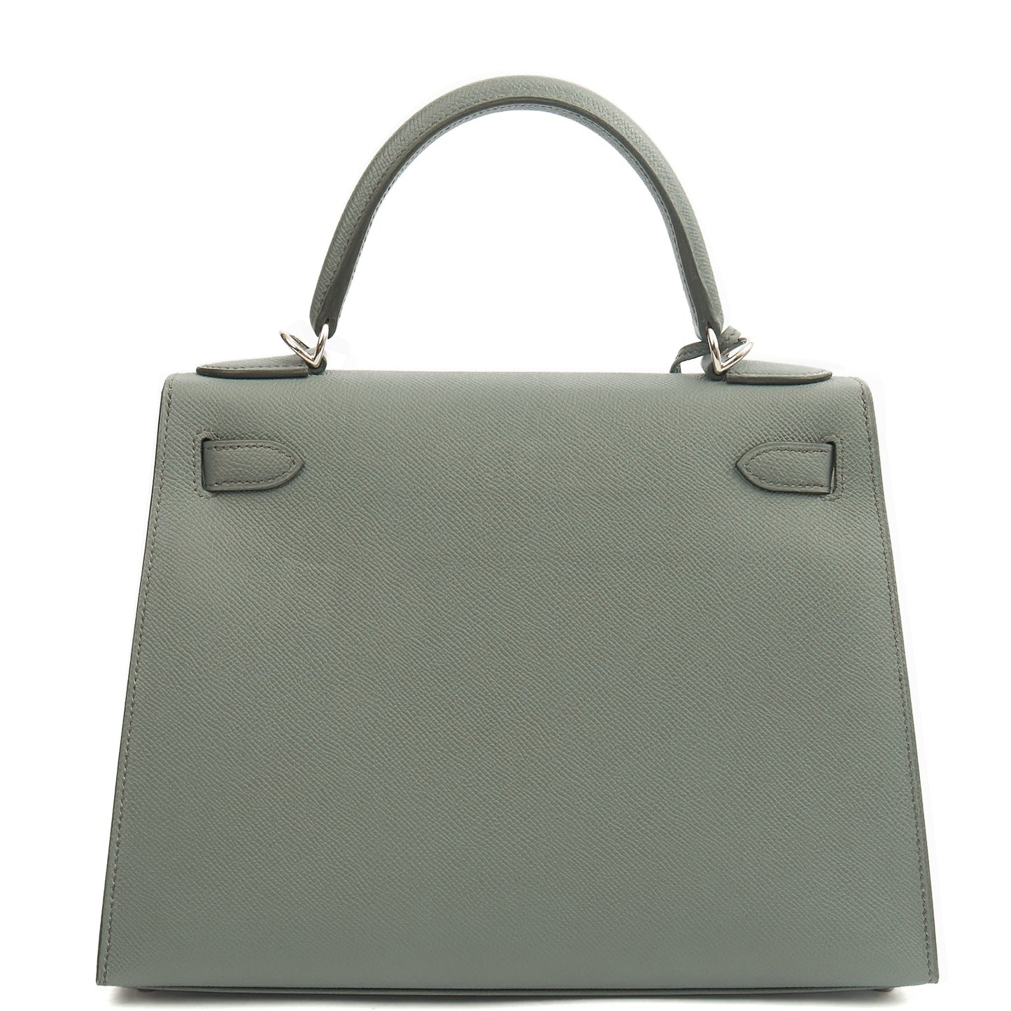 Hermes Kelly 28 in Verte Amande, Epsom Leather — Back View