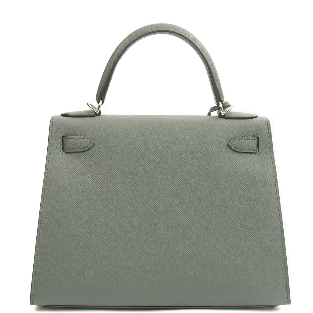 Hermes Kelly 28 in Verte Amande, Epsom Leather — Alternate View 31