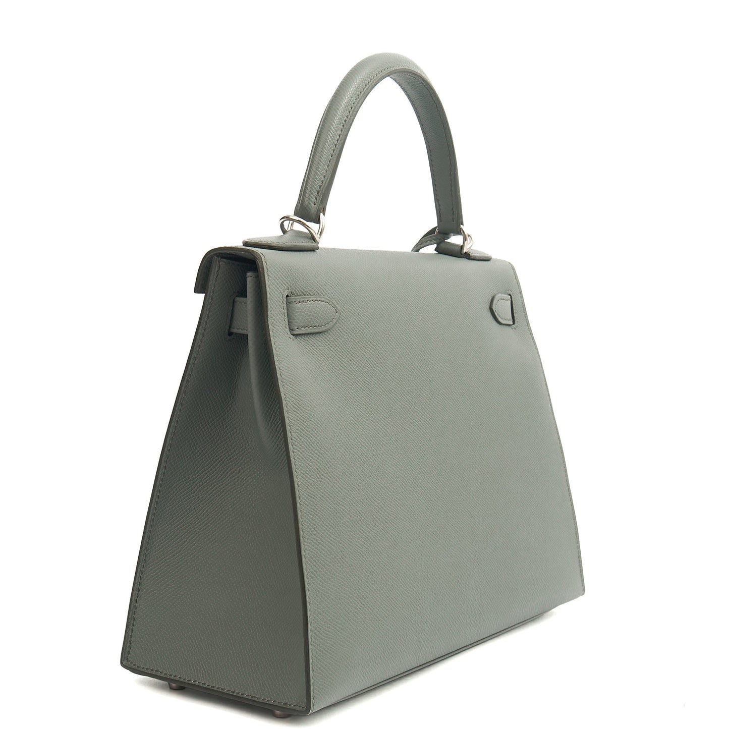Hermes Kelly 28 in Verte Amande, Epsom Leather — Alternate View 30