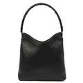 Gucci Tote Bamboo Shoulder in Black, Leather — Front View