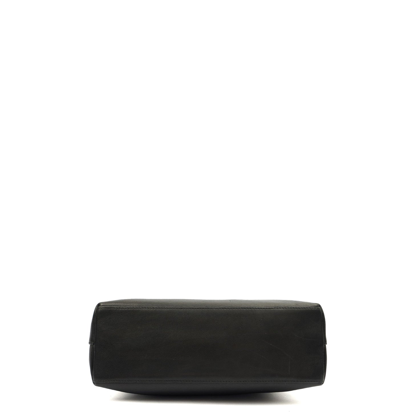 Gucci Tote Bamboo Shoulder in Black, Leather — Detail View