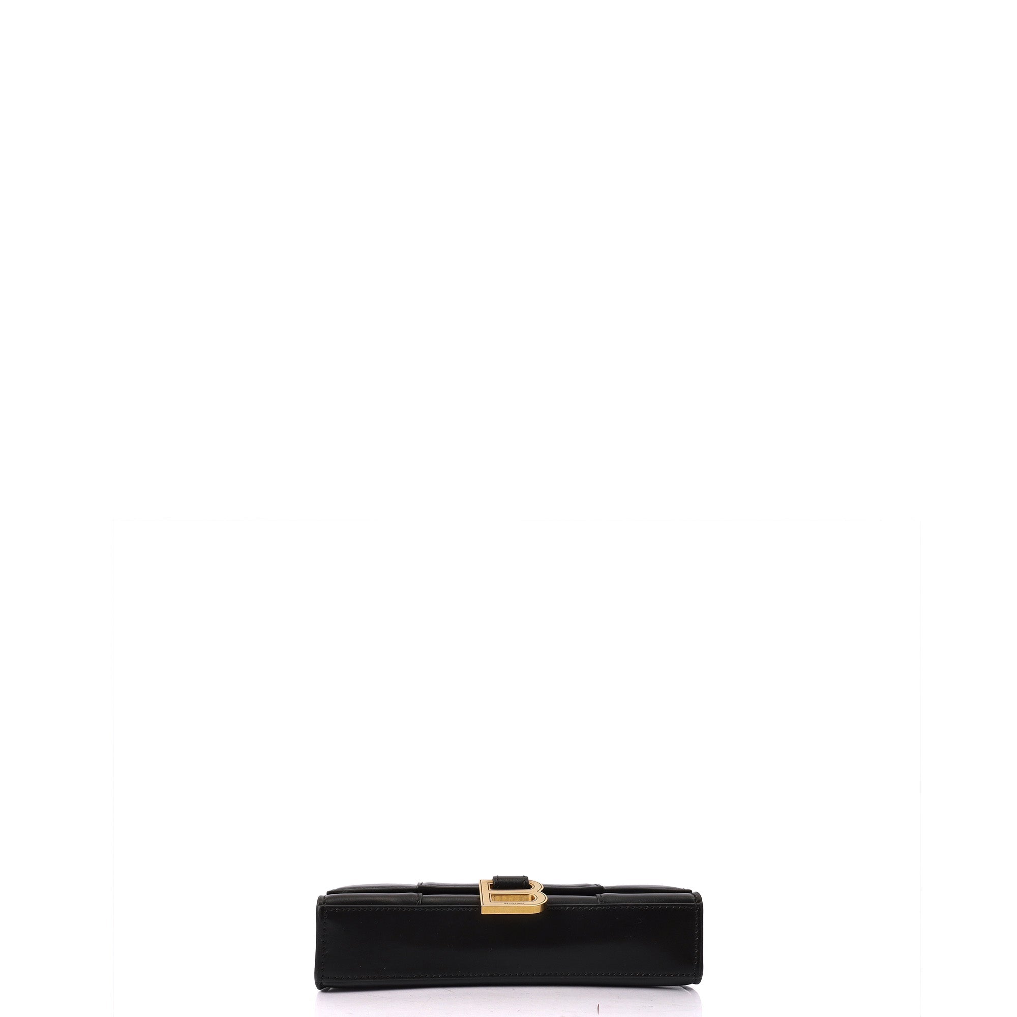 Balenciaga Shoulder Bag Hourglass Wallet on Chain in Black, Leather — Alternate View 11