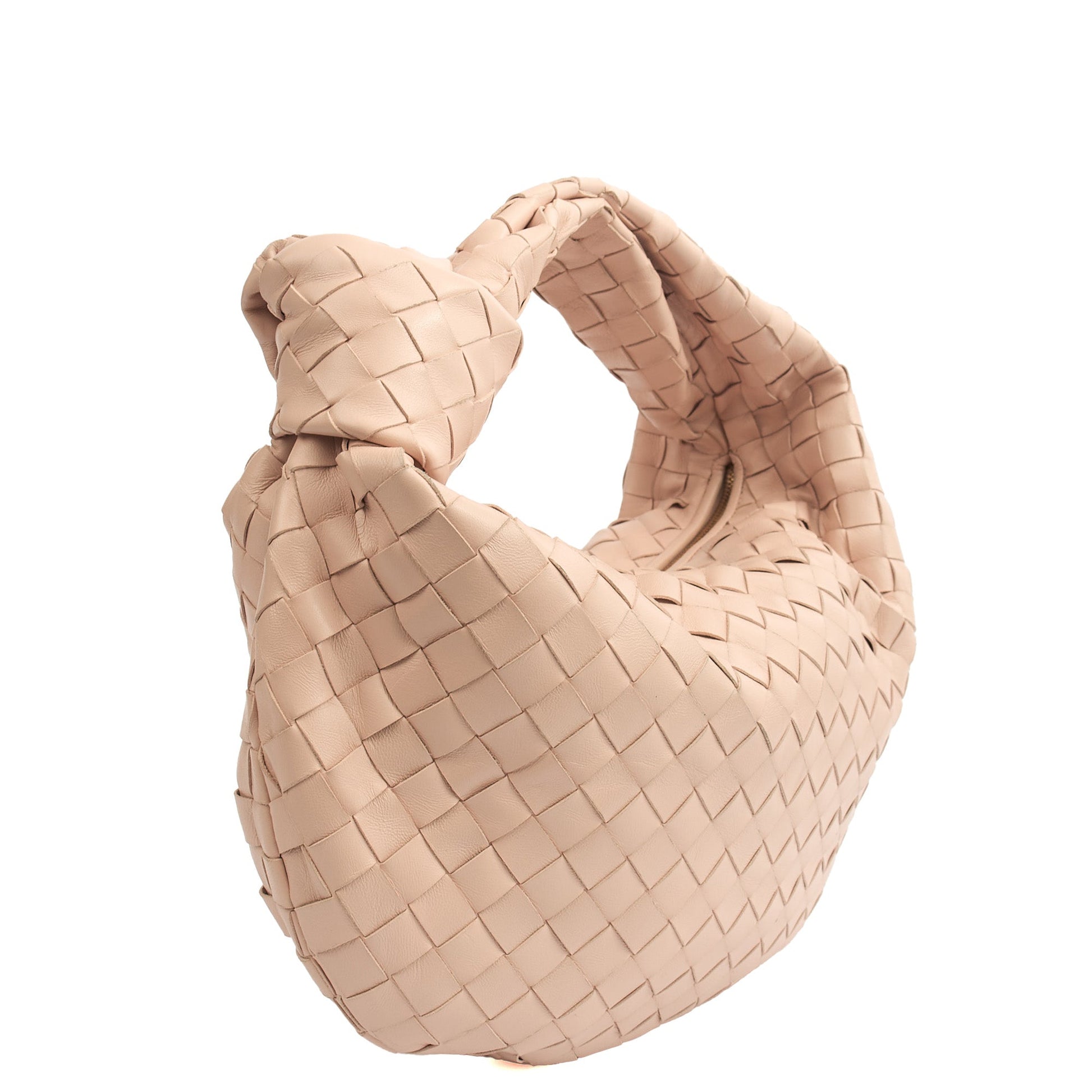 Bottega Veneta Tote Jodie - Teen in Pink, Leather — Back View