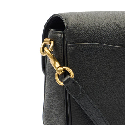 Coach Cross Body Cassie 19 in Black, Leather — Lifestyle View