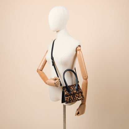 Jacquemus Top Handle Le Chiquito Moyen in Brown, Leather — Side View