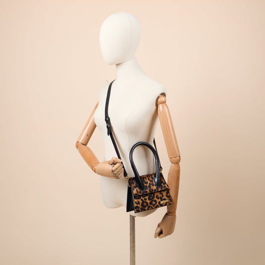 Jacquemus Top Handle Le Chiquito Moyen in Brown, Leather — Side View