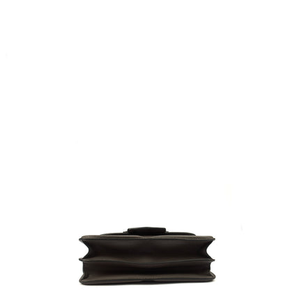 Alexander McQueen Shoulder Bag Heroine 21 in Grey, Leather — Detail View