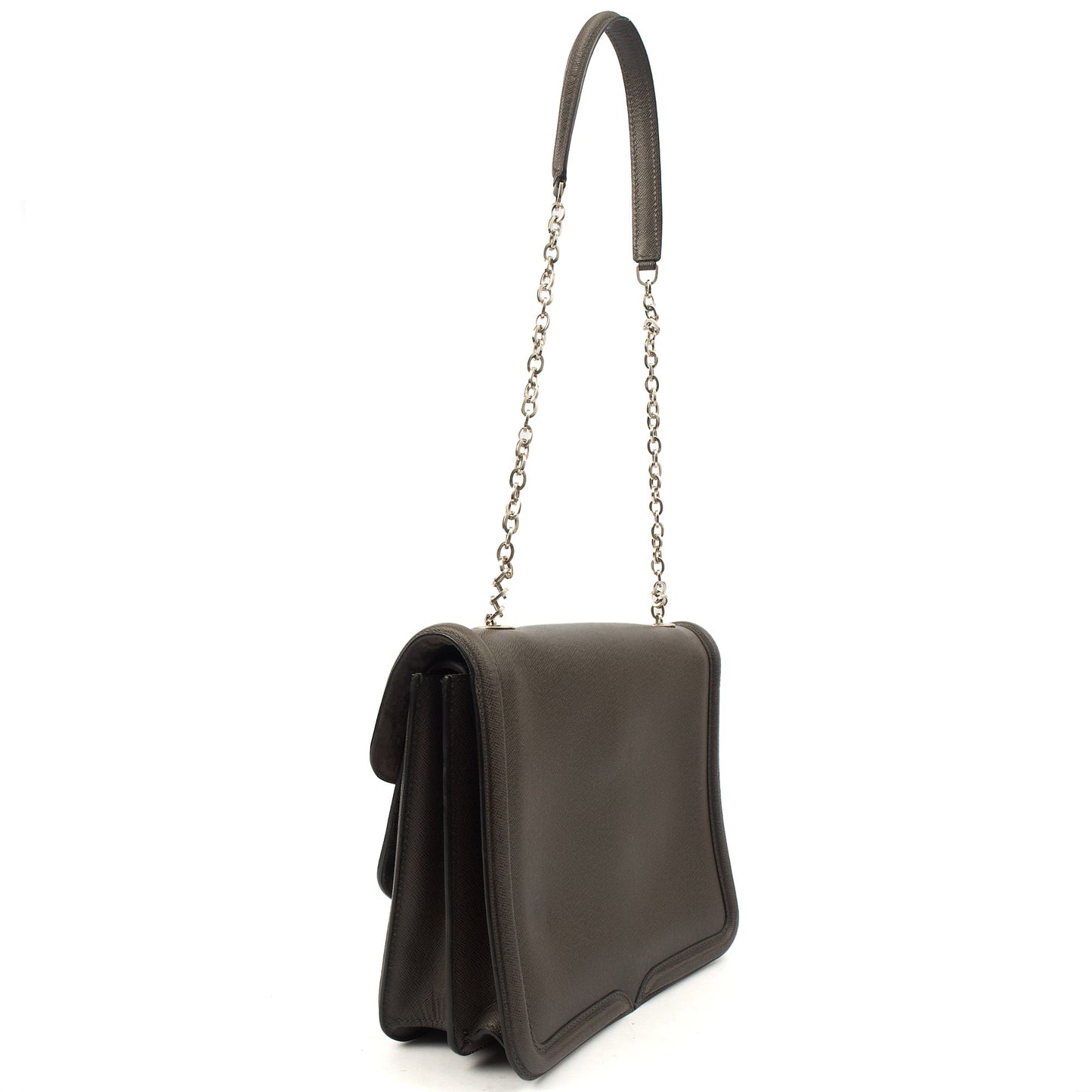 Alexander McQueen Shoulder Bag Heroine 21 in Grey, Leather — Alternate View 11