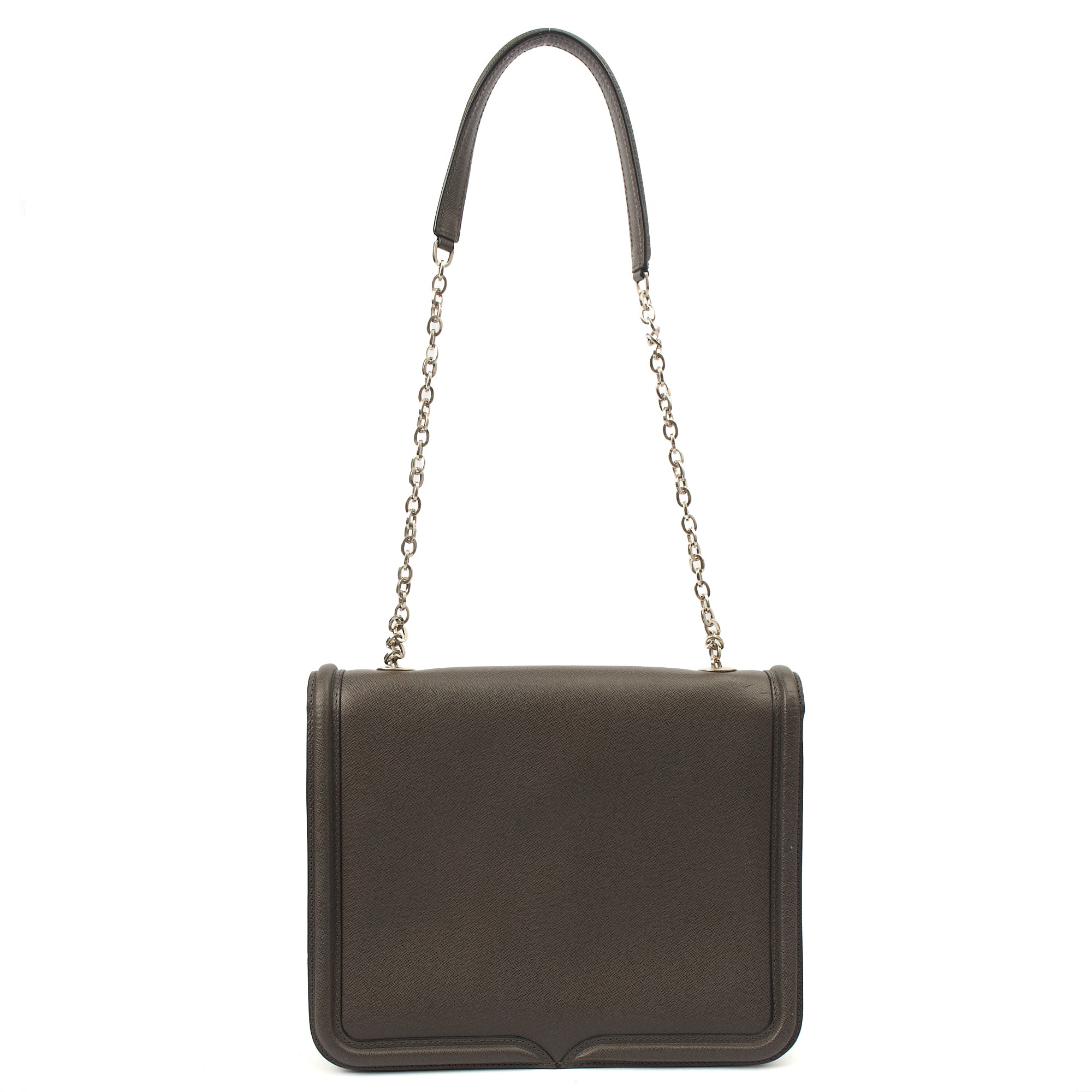 Alexander McQueen Shoulder Bag Heroine 21 in Grey, Leather — Alternate View 12