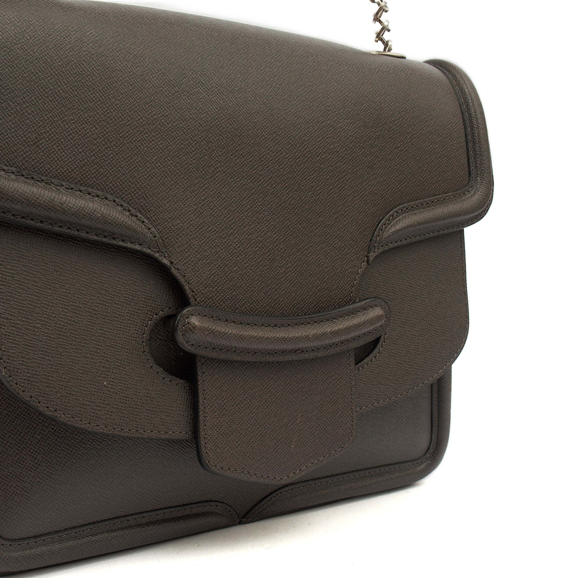 Alexander McQueen Shoulder Bag Heroine 21 in Grey, Leather — Alternate View 14