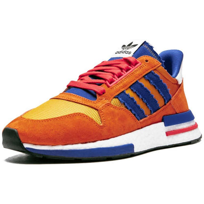Dragon Ball Z x adidas ZX500 RM Goku — UK 3.5 | EU 36 | US 4 — Lifestyle View