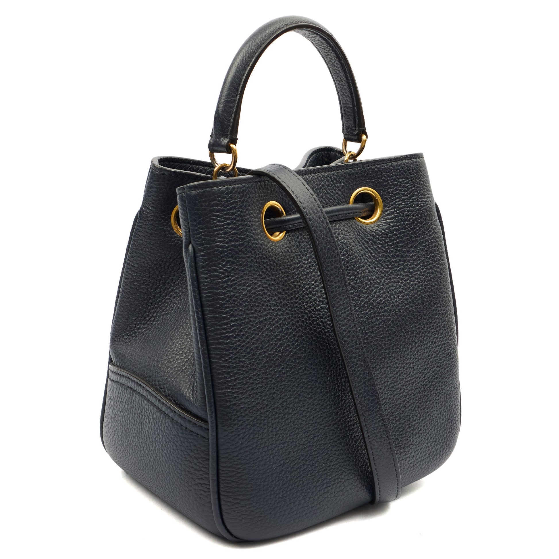 Mulberry Tote Hampstead in Navy, Calfskin Leather — Alternate View 8