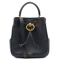 Mulberry Tote Hampstead in Navy, Calfskin Leather — Front View