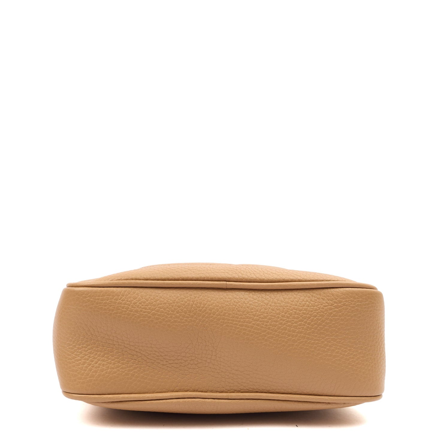 Gucci Cross Body Soho  Disco Bag - Small in Neutral, Leather — Top View