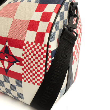 Louis Vuitton Tote Keepall 50 Bandouliere in Multi, Canvas — Alternate View 7