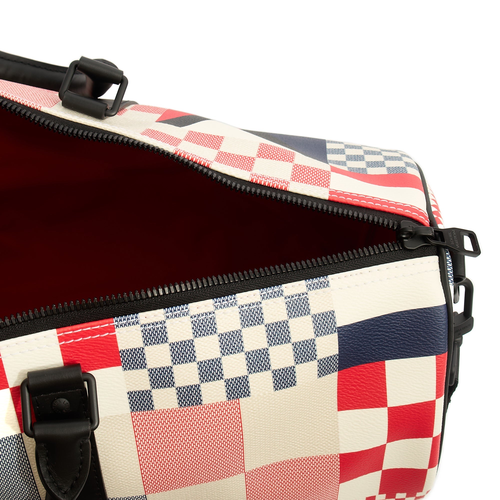 Louis Vuitton Tote Keepall 50 Bandouliere in Multi, Canvas — Alternate View 8