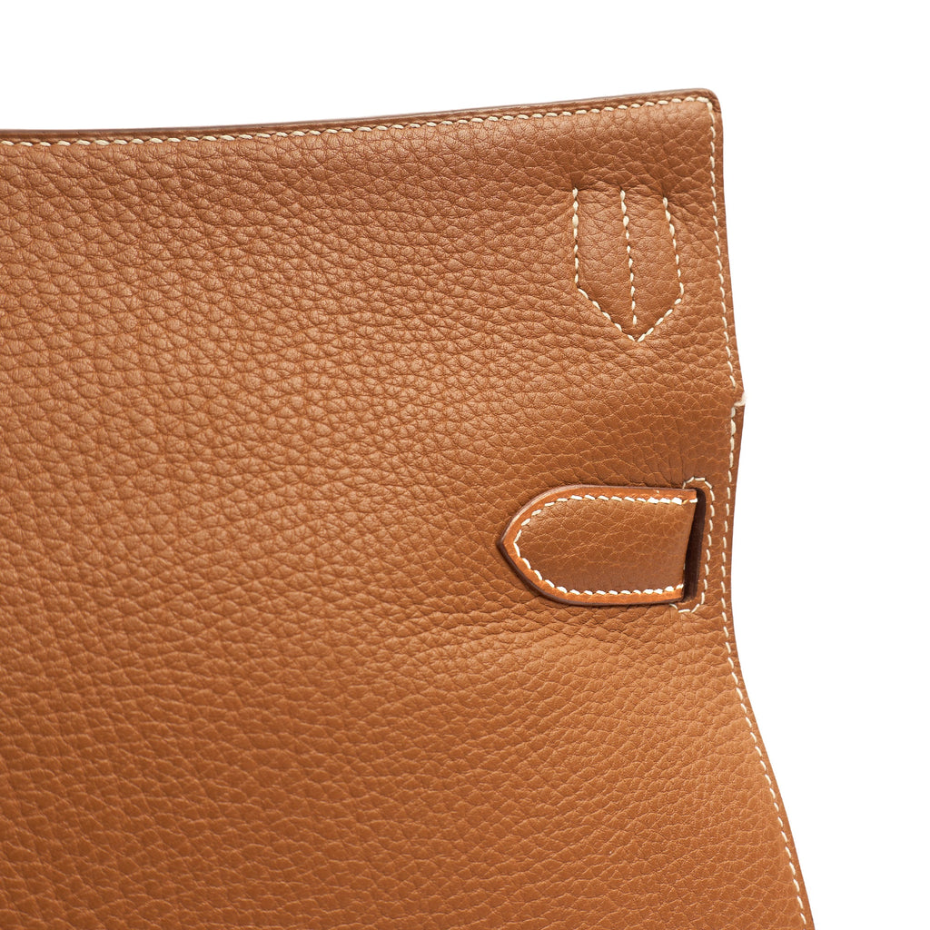Hermes Shoulder Bag Jypsiere 34 in Gold, Togo Leather — Alternate View 15