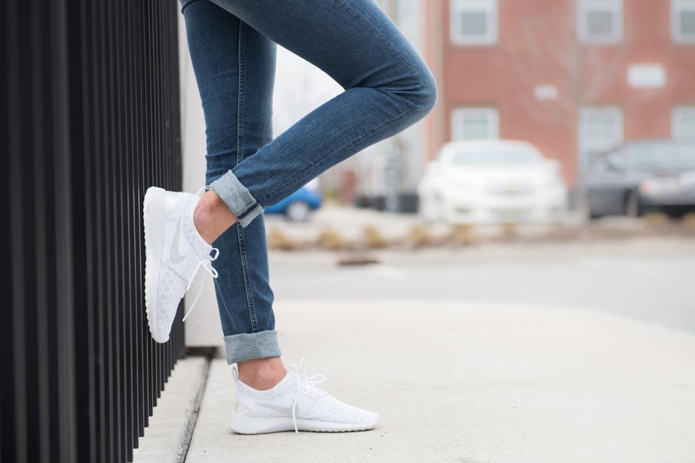 NIKE JUVENATE White & Pure Platinum — UK 3 | EU 35.5 | US 3.5 — Lifestyle View