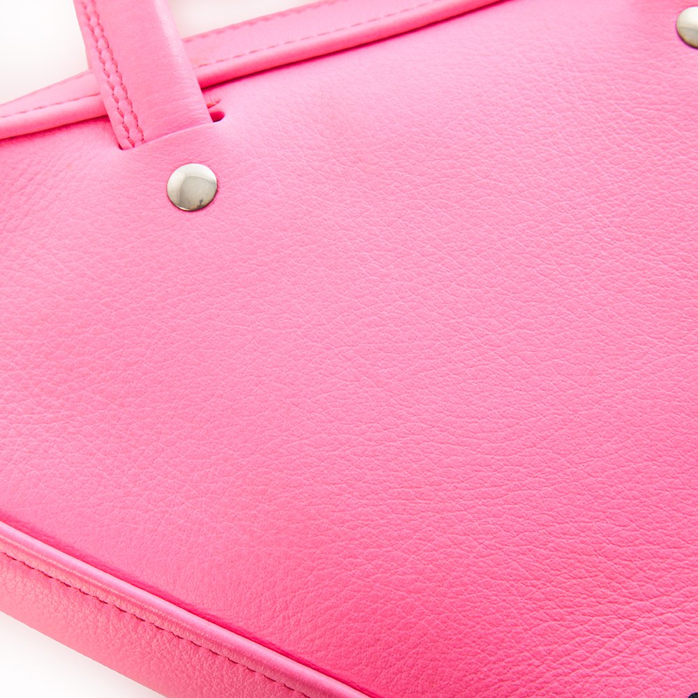 Balenciaga Top Handle Triangle Duffle S  in Pink, Leather — Alternate View 8