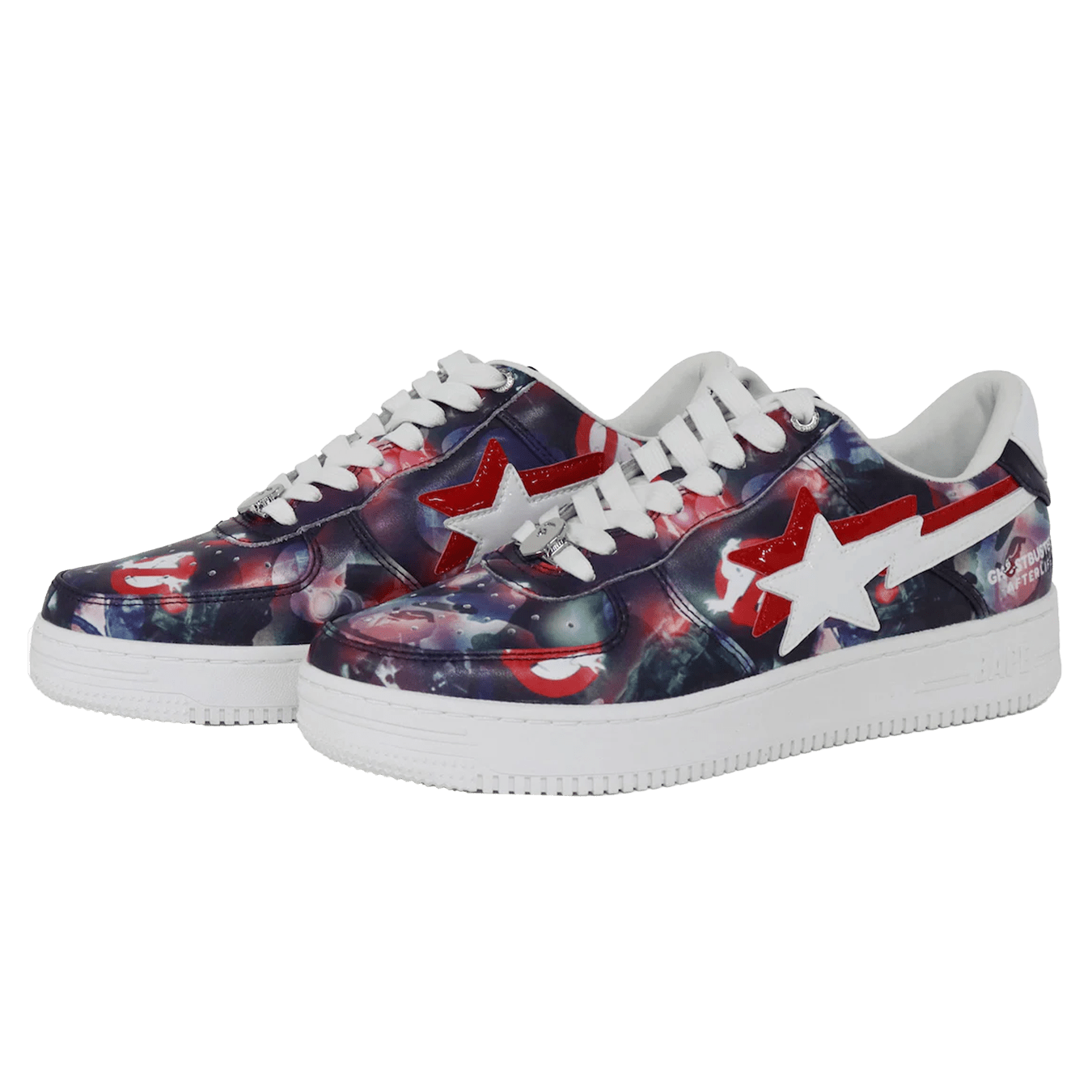 A Bathing Ape Bape Sta 'Ghostbusters Camo' — UK 3 | EU 35.5 | US 3.5 — Front View
