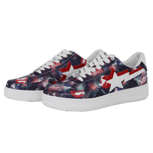 A Bathing Ape Bape Sta 'Ghostbusters Camo' — UK 3 | EU 35.5 | US 3.5 — Front View