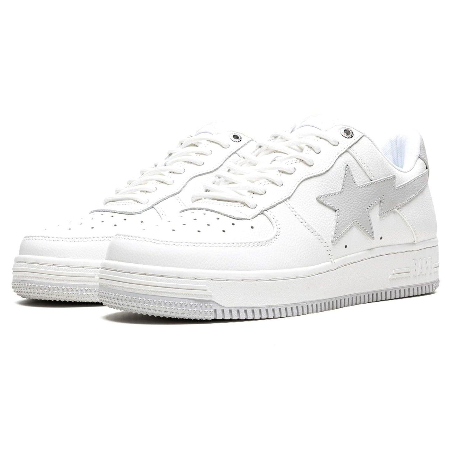JJJJound x Bapesta 'White' — UK 4 | EU 37.5 | US 5 — Side View