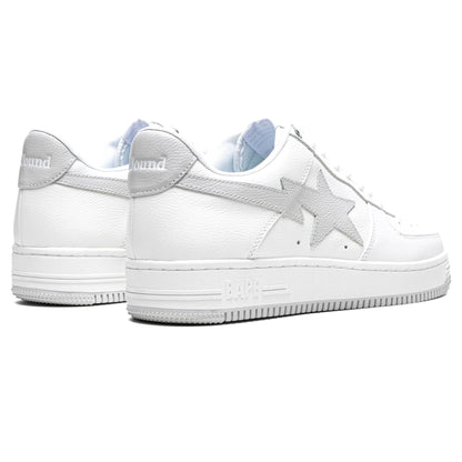 JJJJound x Bapesta 'White' — UK 4 | EU 37.5 | US 5 — Back View