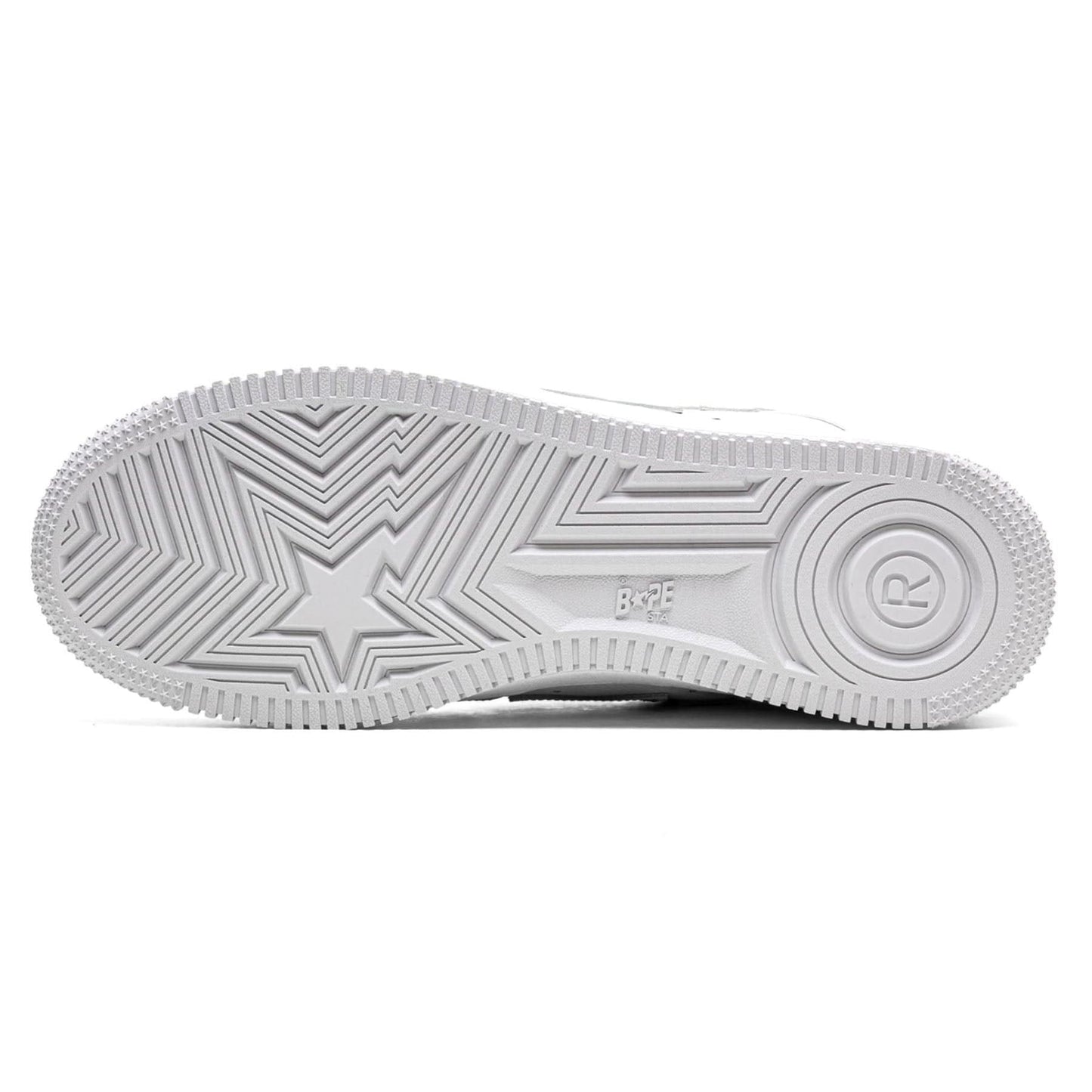 JJJJound x Bapesta 'White' — UK 4 | EU 37.5 | US 5 — Detail View