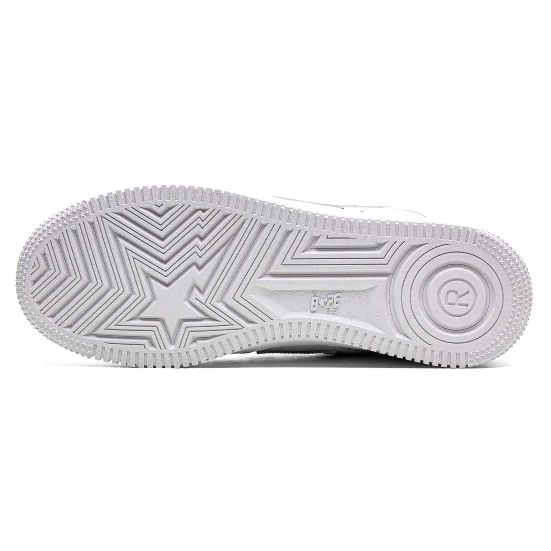 JJJJound x Bapesta 'White' — UK 4 | EU 37.5 | US 5 — Detail View