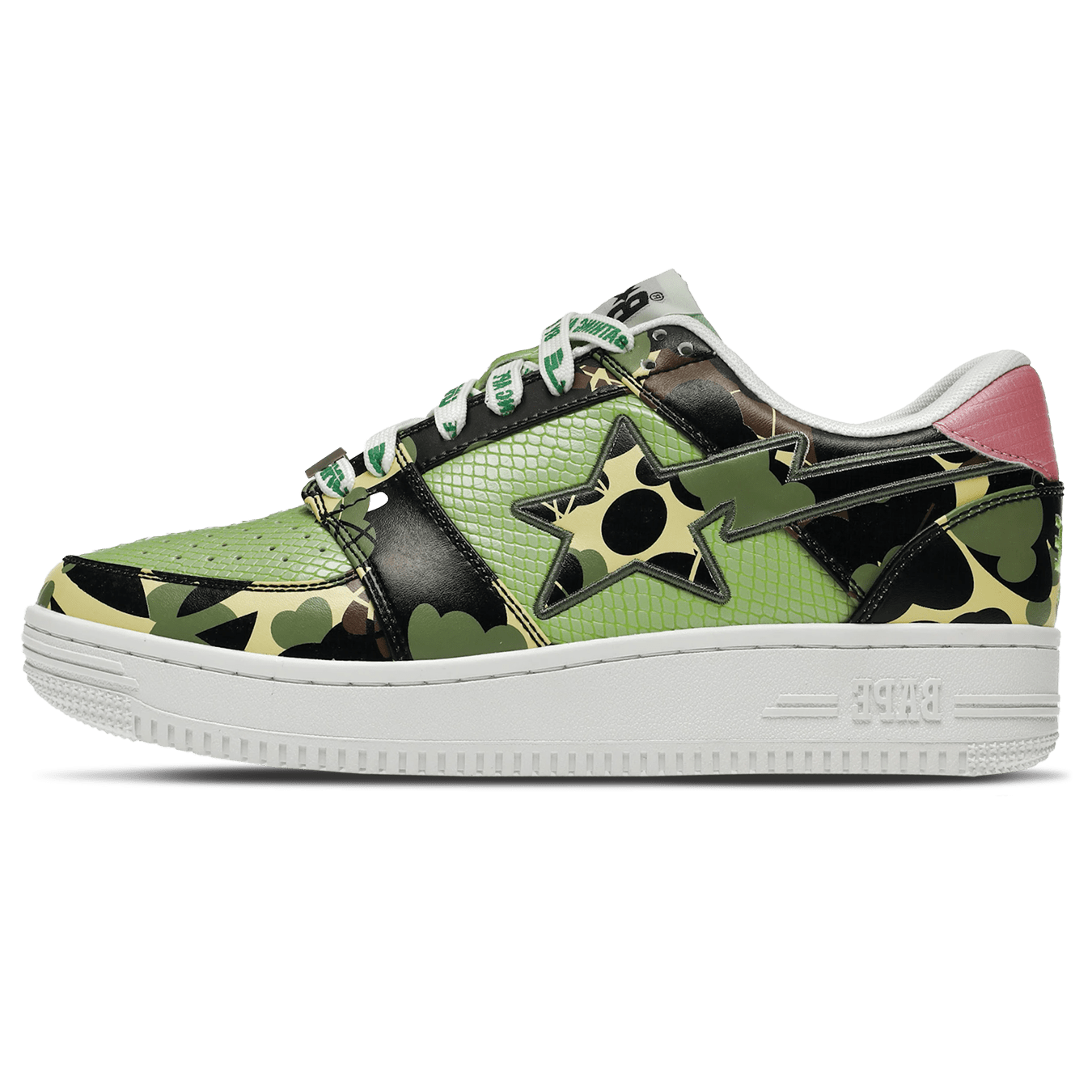 A Bathing Ape Bape Sta x Mo' Wax x Unkle x 'Original Headz' — UK 3 | EU 35.5 | US 3.5 — Front View