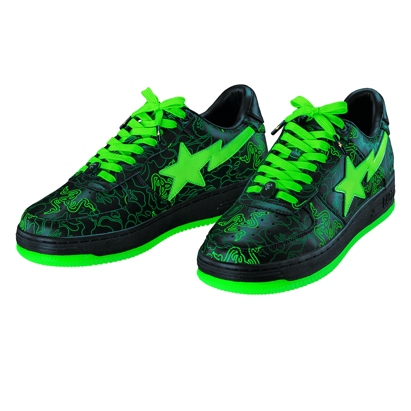A Bathing Ape Bape Sta 'Razer' — UK 3 | EU 35.5 | US 3.5 — Front View