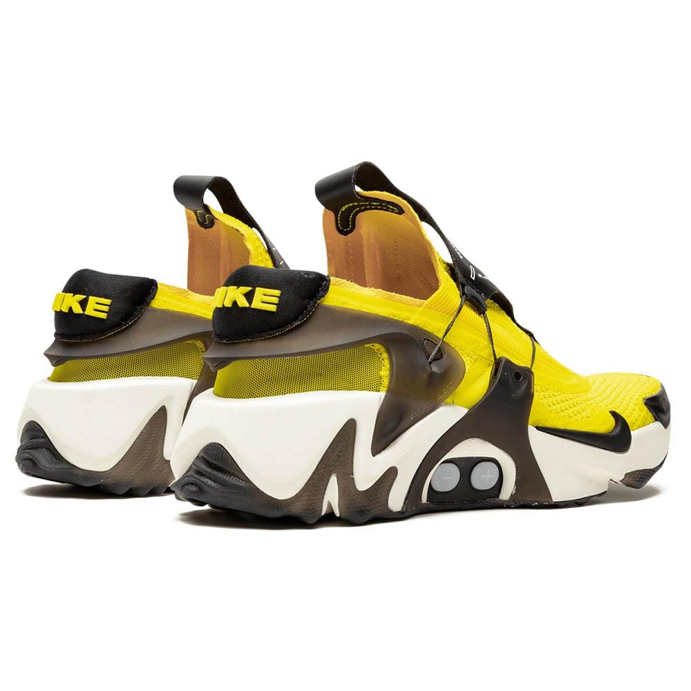 Nike Adapt Huarache Opti Yellow — UK 3 | EU 35.5 | US 3.5 — Back View