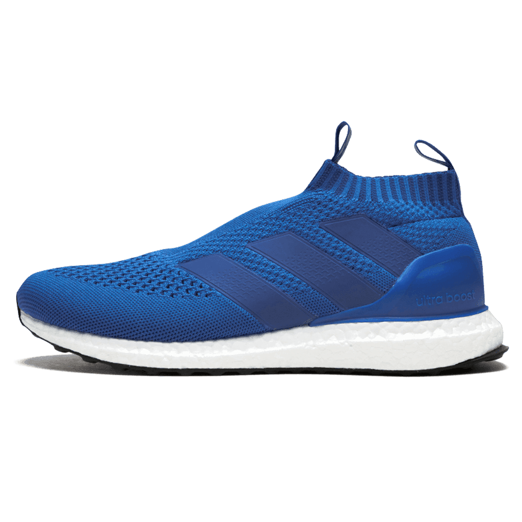 Adidas Ace 16+ PureControl UltraBoost ‘Blue Blast’ — UK 3.5 | EU 36 | US 4 — Front View