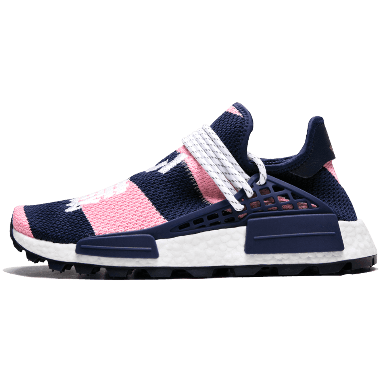 Adidas x Pharrell x Billionaire Boys Club x NMD Human Race Trail 'Heart/Mind' — UK 3.5 | EU 36 | US 4 — Front View