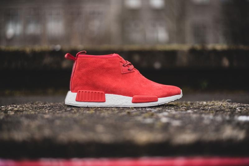 ADIDAS ORIGINALS NMD C1 CHUKKA BOOST (RED - WHITE) — UK 3.5 | EU 36 | US 4 — Alternate View 9