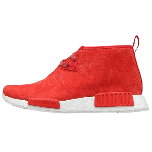 ADIDAS ORIGINALS NMD C1 CHUKKA BOOST (RED - WHITE) — UK 3.5 | EU 36 | US 4 — Front View