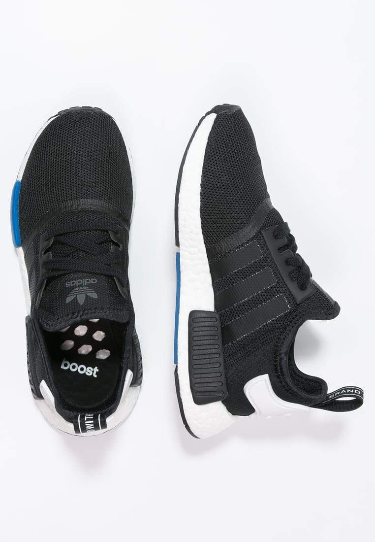 adidas NMD RUNNER 'core black-white' — UK 3.5 | EU 36 | US 4 — Back View