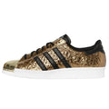 adidas Originals Superstar 80s Metal Gold — UK 3.5 | EU 36 | US 4 — Front View