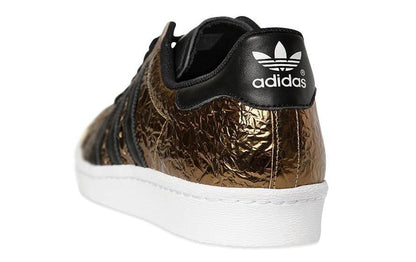 adidas Originals Superstar 80s Metal Gold — UK 3.5 | EU 36 | US 4 — Detail View