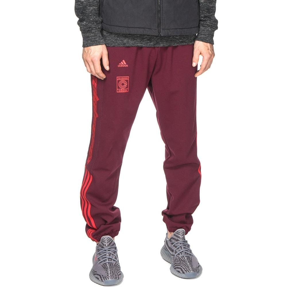 Adidas Yeezy Calabasas Track Pant "Maroon" — XXS — Detail View