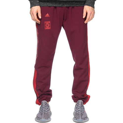 Adidas Yeezy Calabasas Track Pant "Maroon" — XXS — Front View