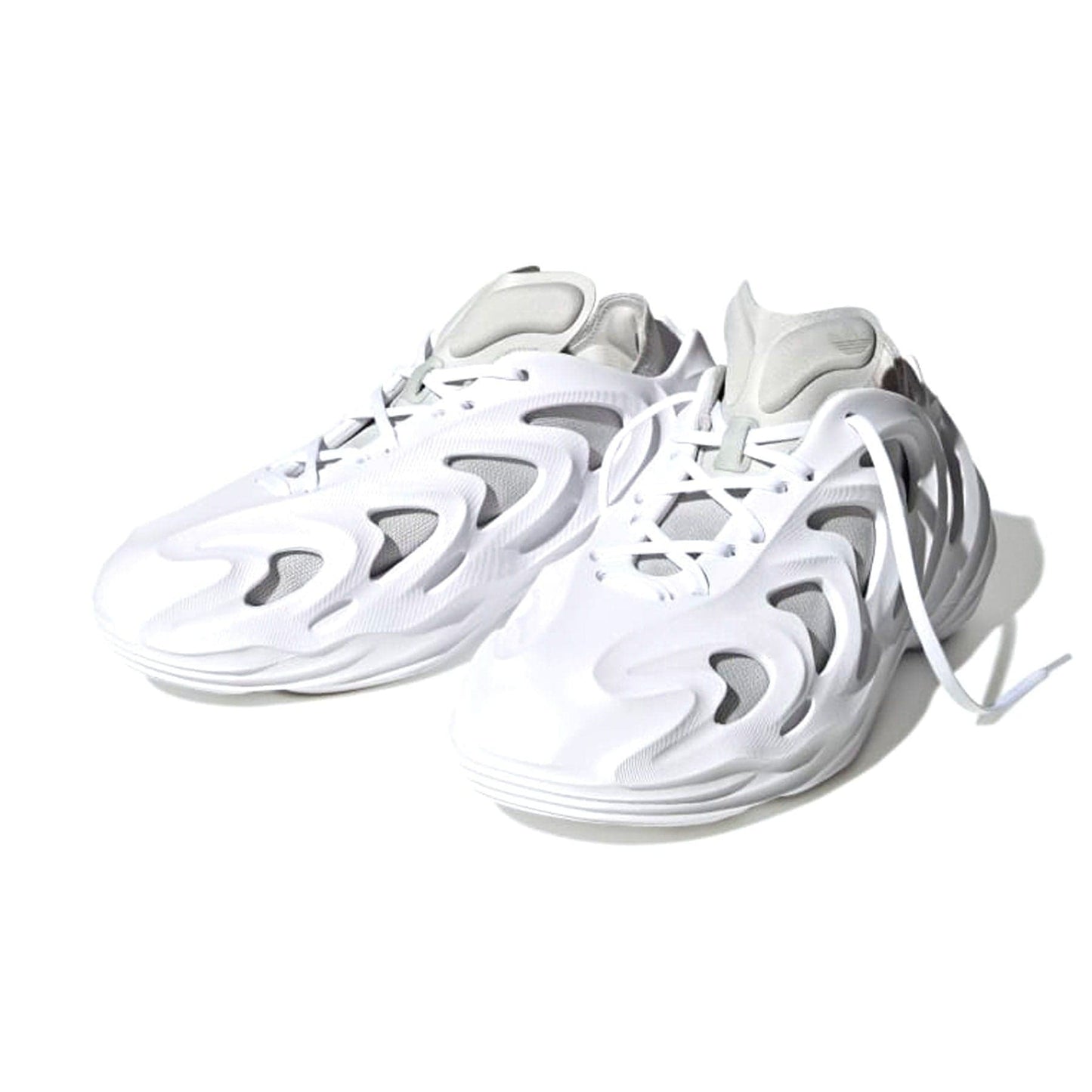 adidas AdiFOM Q 'White Grey' — UK 3.5 | EU 36 | US 4 — Top View