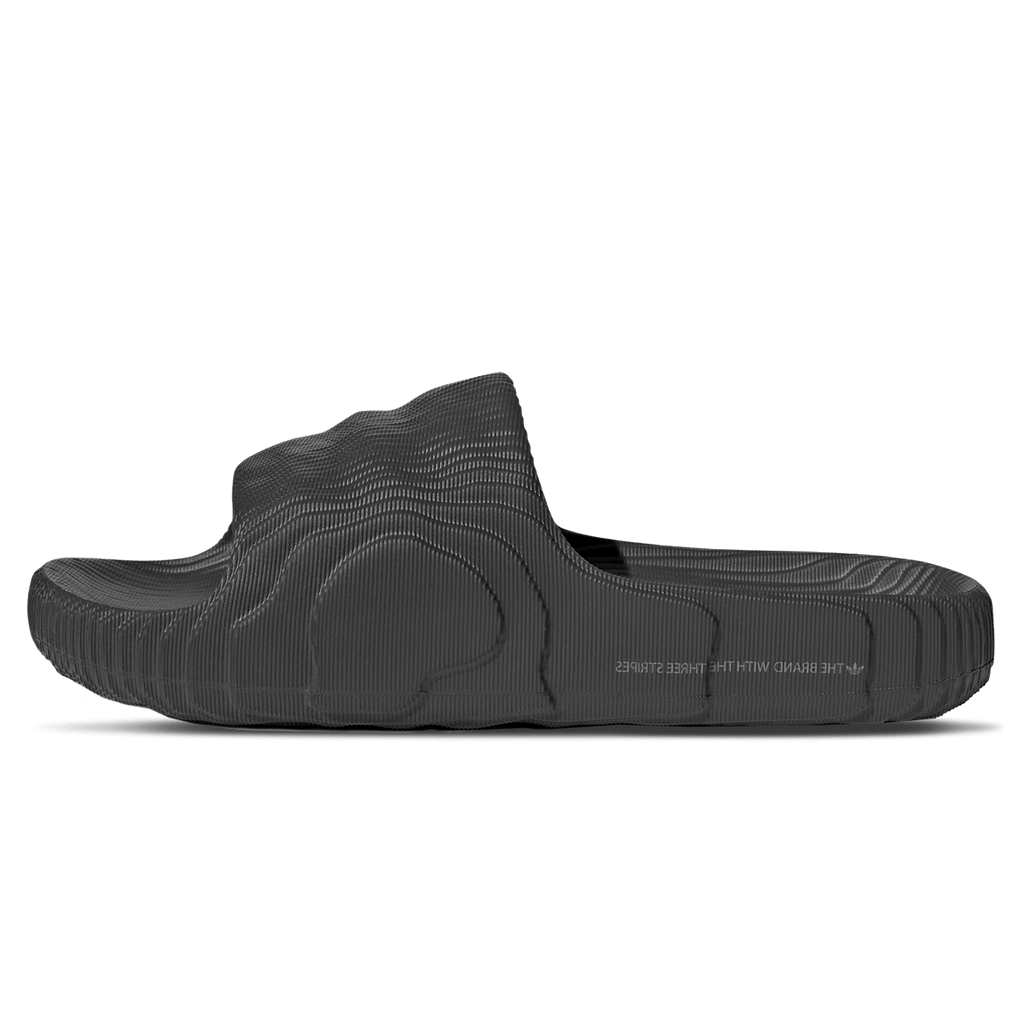 adidas Adilette 22 Slides 'Black' — UK 3.5 | EU 36 | US 4 — Front View