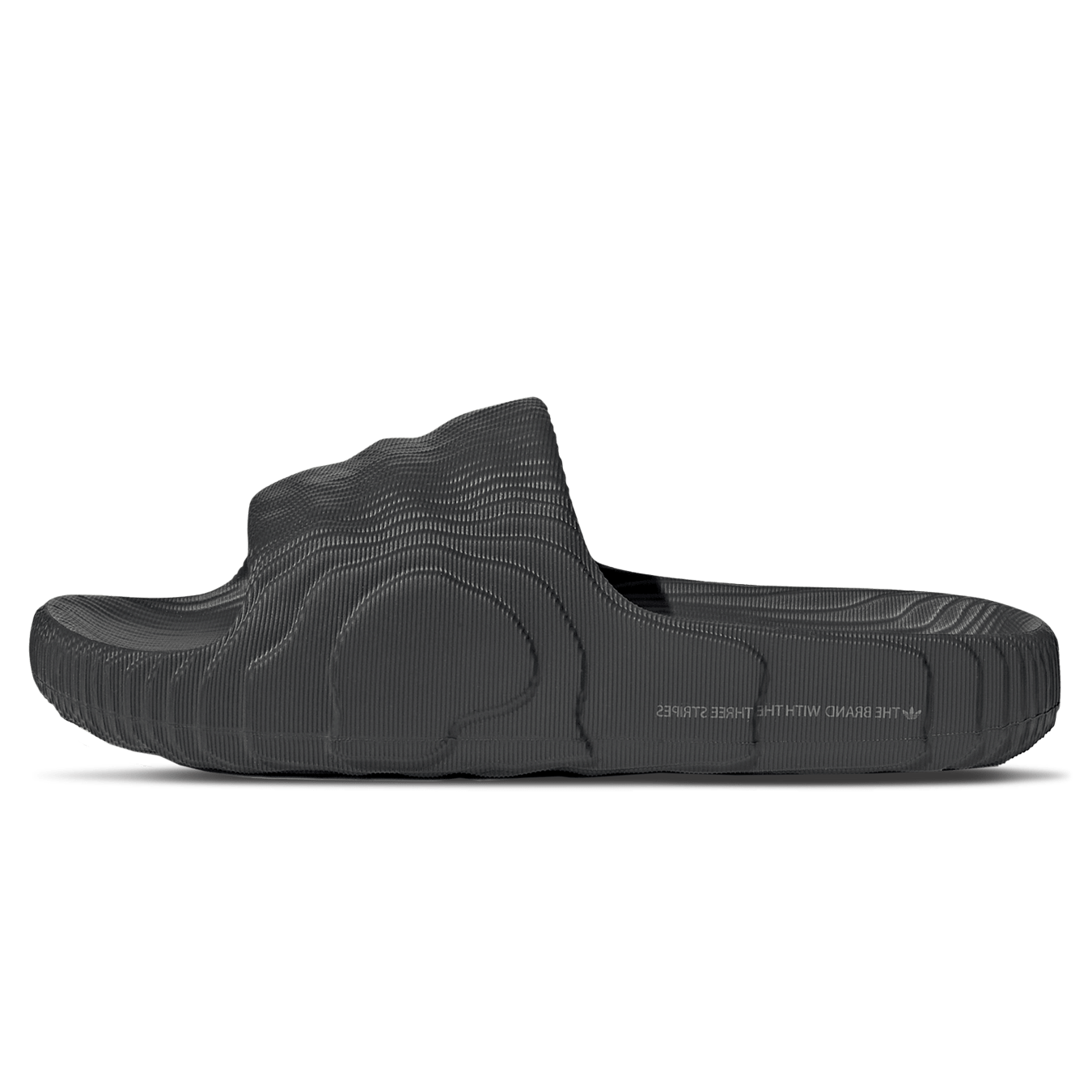 adidas Adilette 22 Slides 'Black' — UK 3.5 | EU 36 | US 4 — Front View