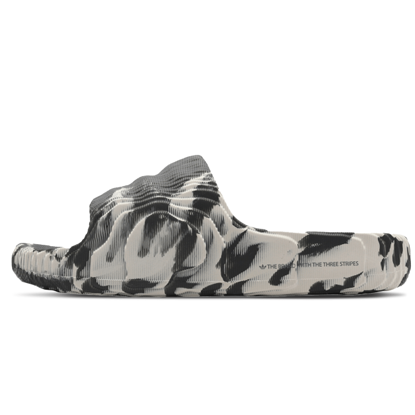 adidas Adilette 22 Slides 'Carbon Aluminium' — UK 3.5 | EU 36 | US 4 — Front View