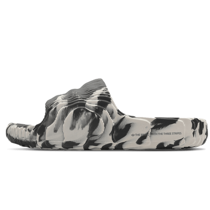 adidas Adilette 22 Slides 'Carbon Aluminium' — UK 3.5 | EU 36 | US 4 — Front View