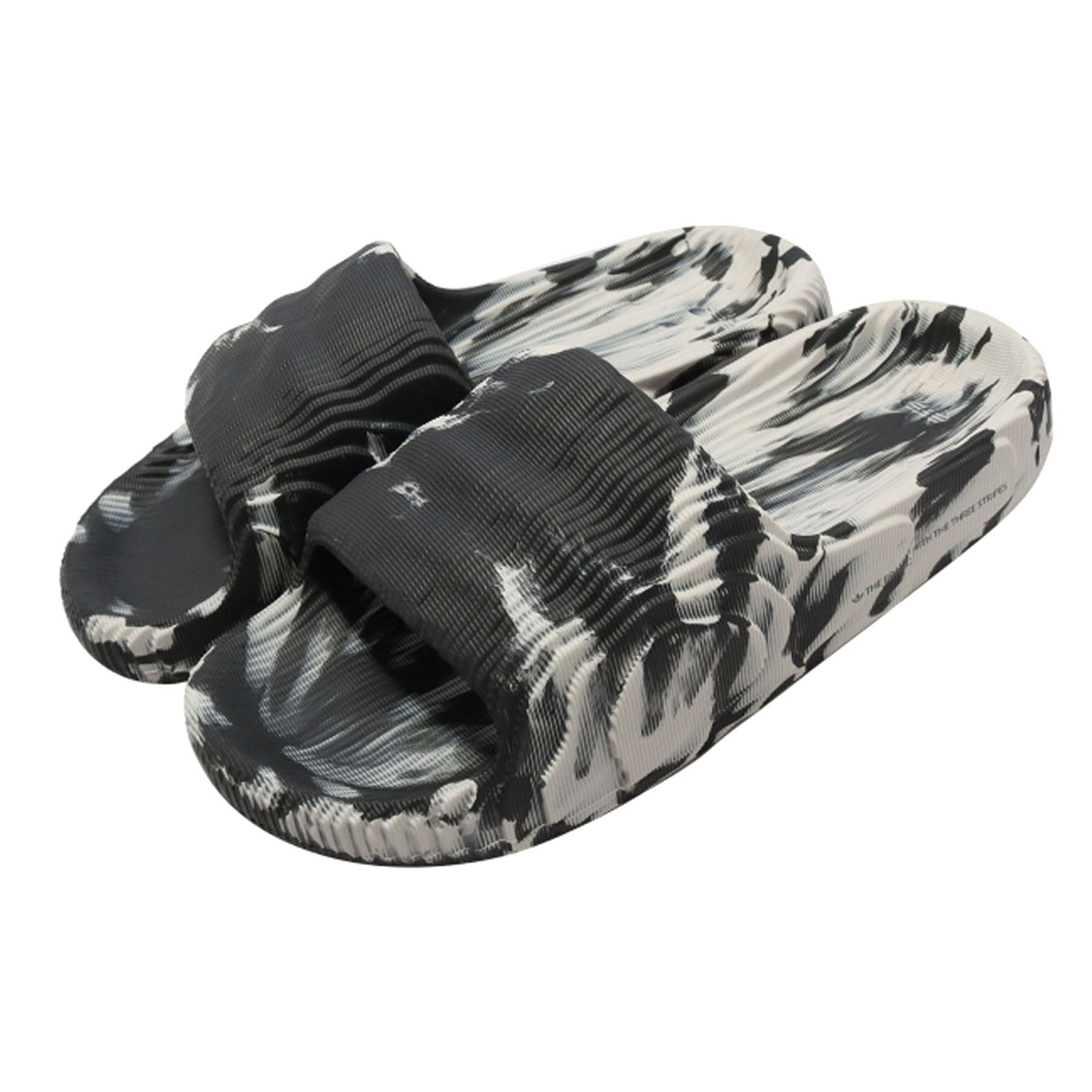 adidas Adilette 22 Slides 'Carbon Aluminium' — UK 3.5 | EU 36 | US 4 — Back View