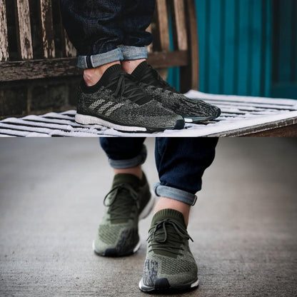 adidas Adizero Prime Boost LTD Night Cargo — UK 3.5 | EU 36 | US 4 — Lifestyle View