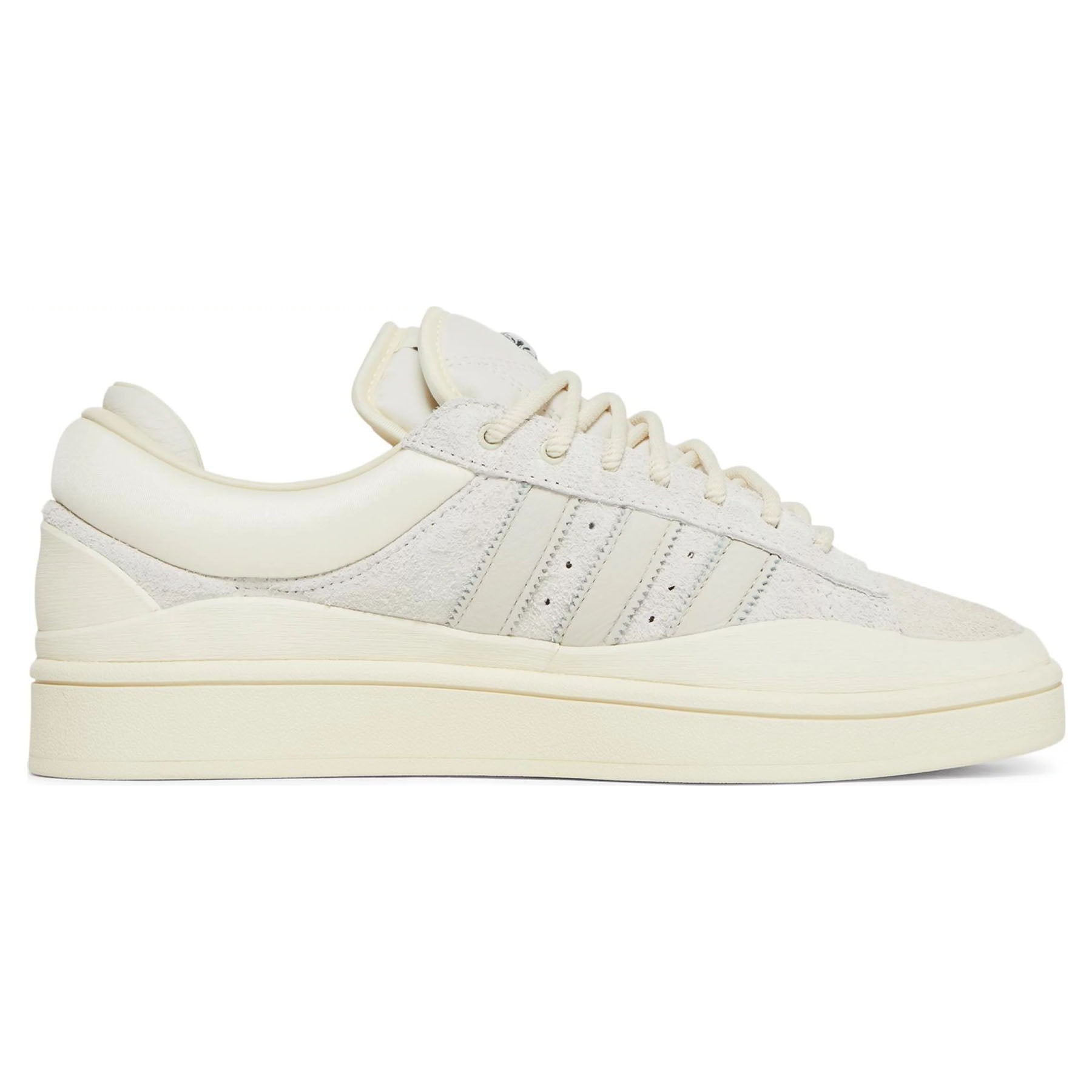 Adidas Campus Moon x Bad Bunny 'Cloud White' — UK 3.5 | EU 36 | US 4 — Back View